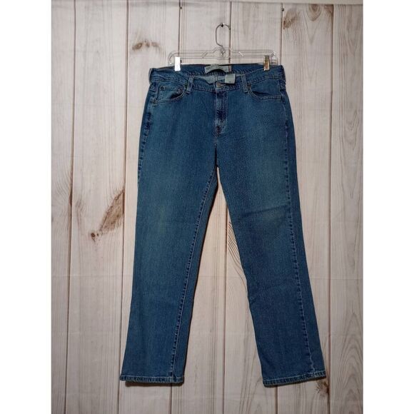 Levi's Jeans Ladies 14M Nouveau Low Rise Straight Leg 505 Y2K - Picture 1 of 7